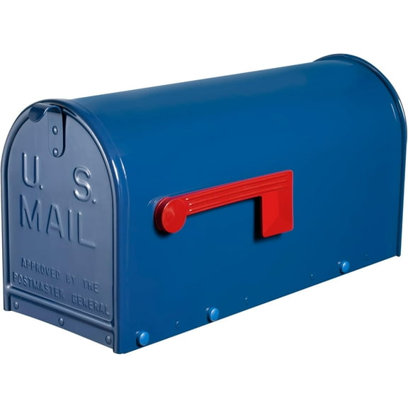 Janzer Mailbox - Gloss Blue - Large