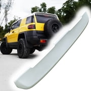 Jaos Style Rear Spoiler Wing for Toyota FJ Cruiser 2007-2021, Upgrade White ABS Spoiler Wing high Mount Spoiler |Direct Fit & Style Enhancement Wing Accessories