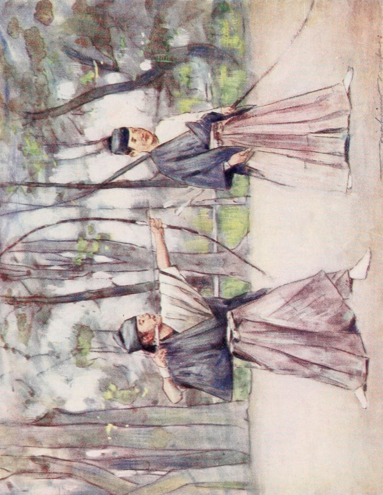 Japan 1901 Archers Canvas Art - Mortimer Menpes (24 x 36)