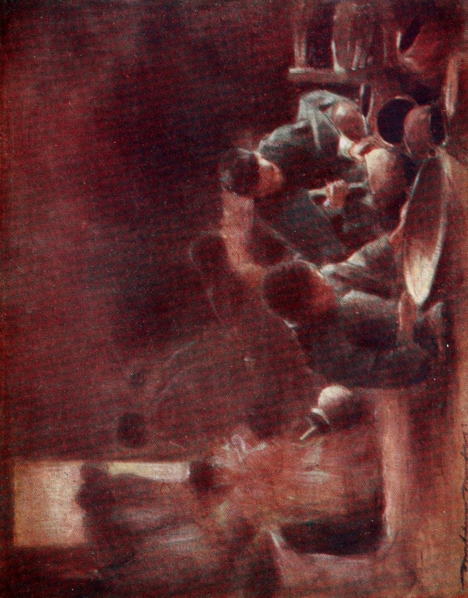 Japan 1901 Bronze cleaning Canvas Art - Mortimer Menpes (18 x 24)
