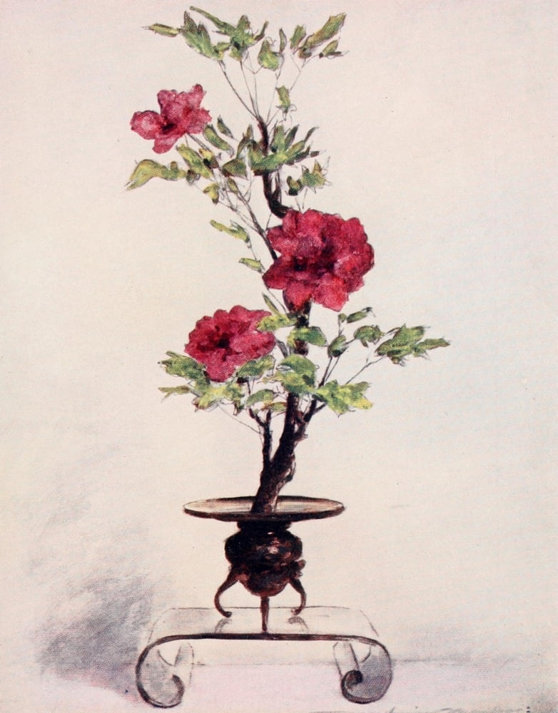 Japan 1901 Flower-placing Canvas Art - Mortimer Menpes (24 x 36)