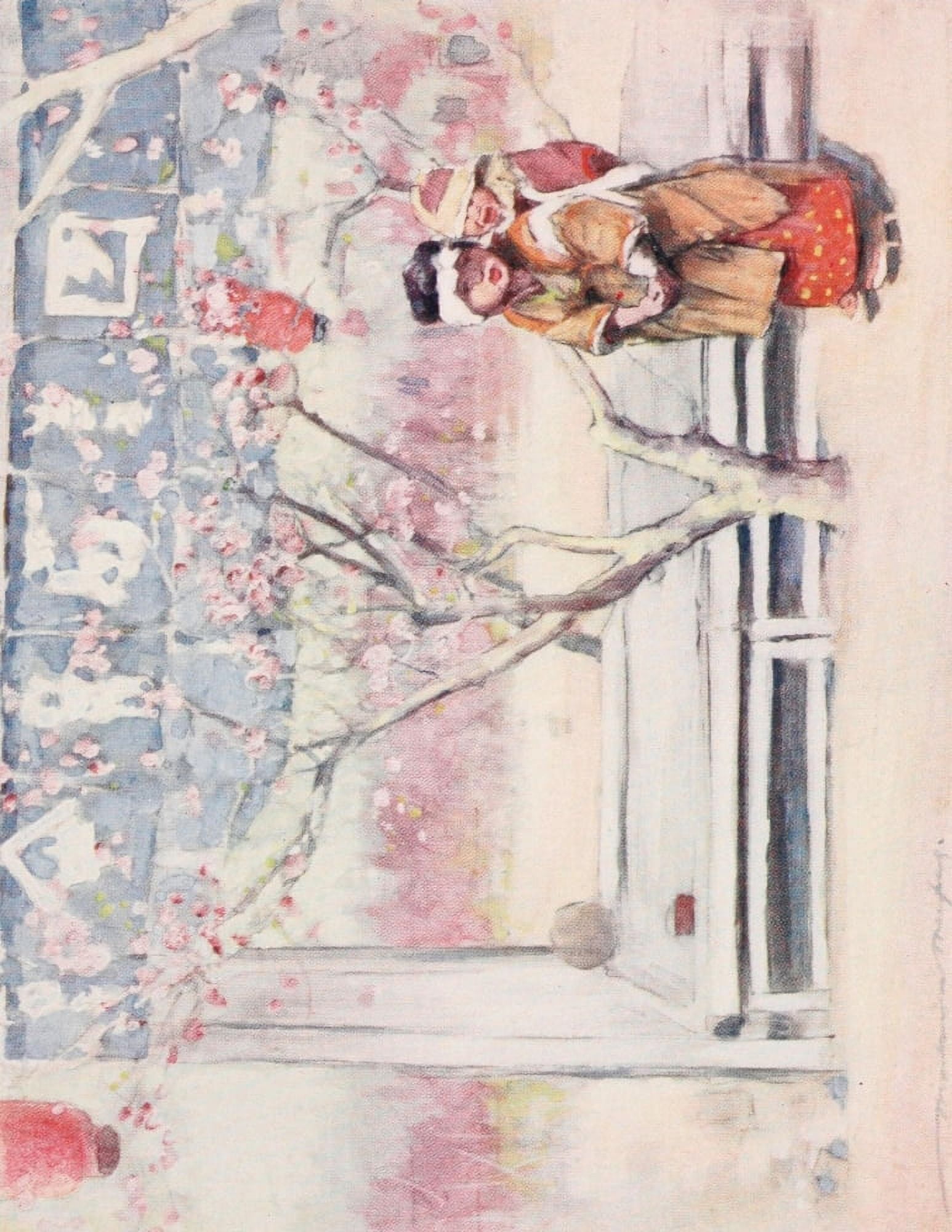 Japan 1901 Heavy-laden Canvas Art - Mortimer Menpes (18 x 24)