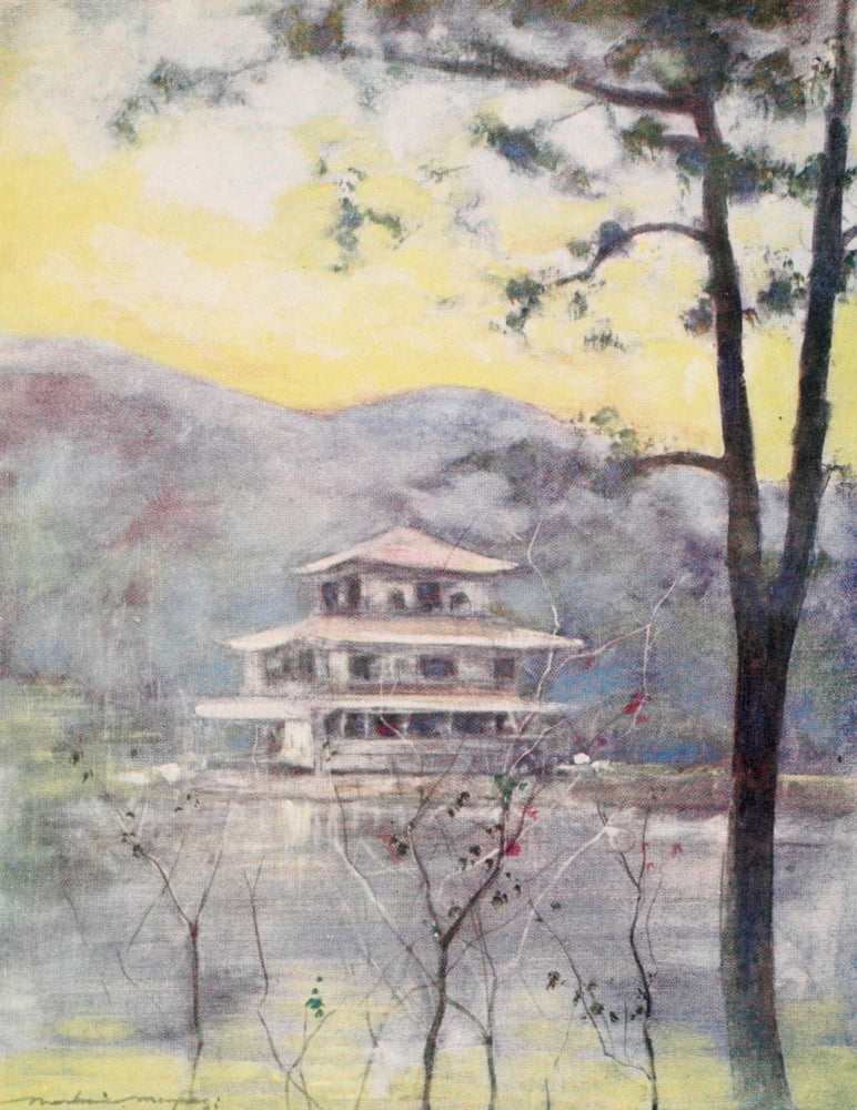 Japan 1901 Outside Kioto Canvas Art - Mortimer Menpes (18 x 24)