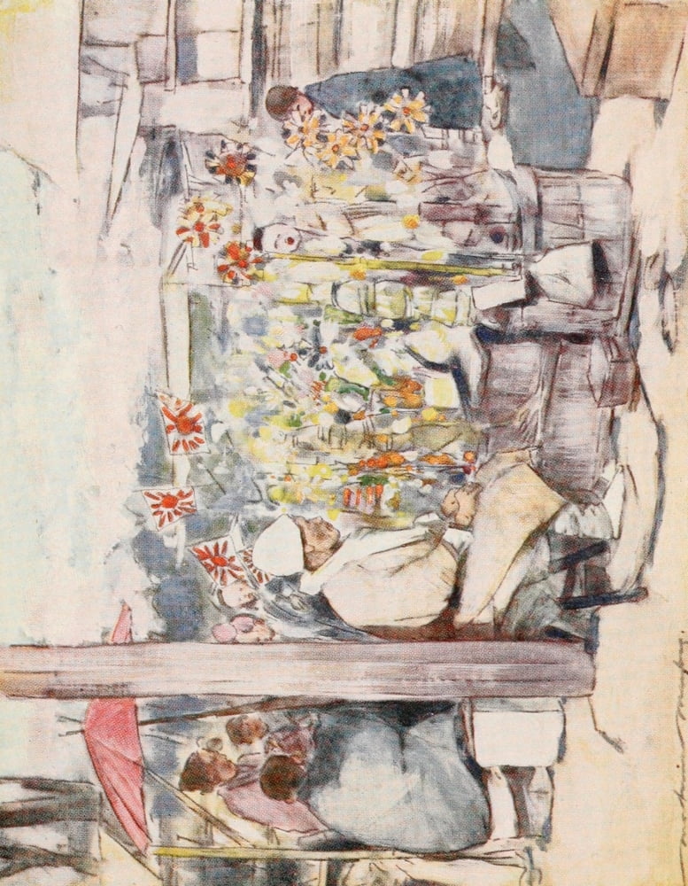 Japan 1901 Toys Canvas Art - Mortimer Menpes (24 x 36)
