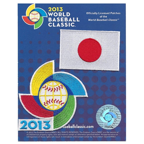 Japan 2013 World Baseball Classic Patch Pack