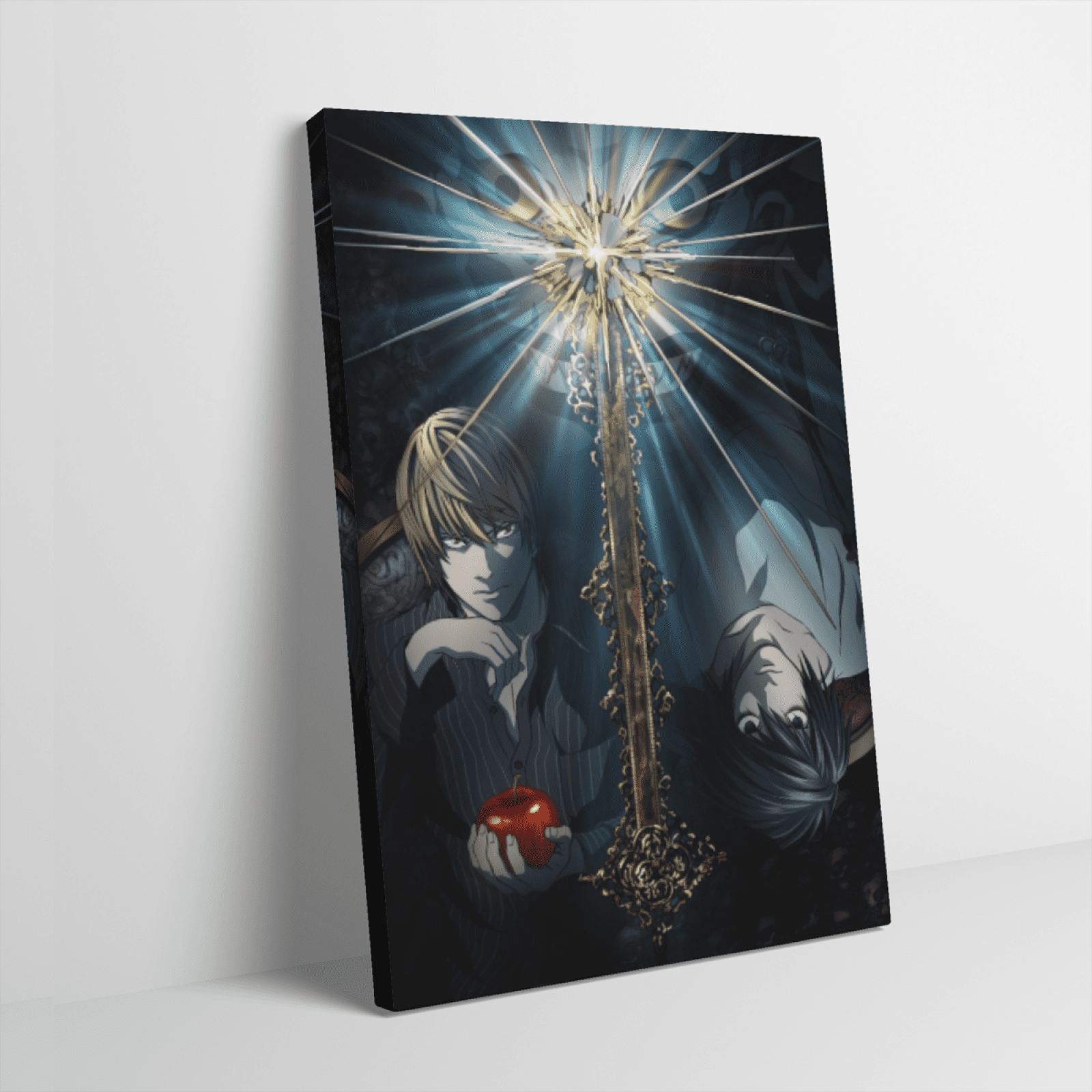 Japan Anime Canvas Inner Pine Wood Framed Wall Art,Death Note Poster ...
