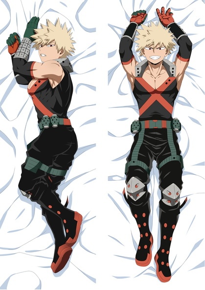 Japan Anime My Hero Academia Bakugou Katsuki Dakimakura Todoroki Shoto Pillow Case Boku No Hero