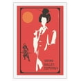 thumbnail image 1 of Japan Ballet Company (Cherry Blossom Tree) - Vintage Dance Poster by Dan Reisinger c.1964 - Fine Art Rolled Canvas Print 27in x 40in, 1 of 4