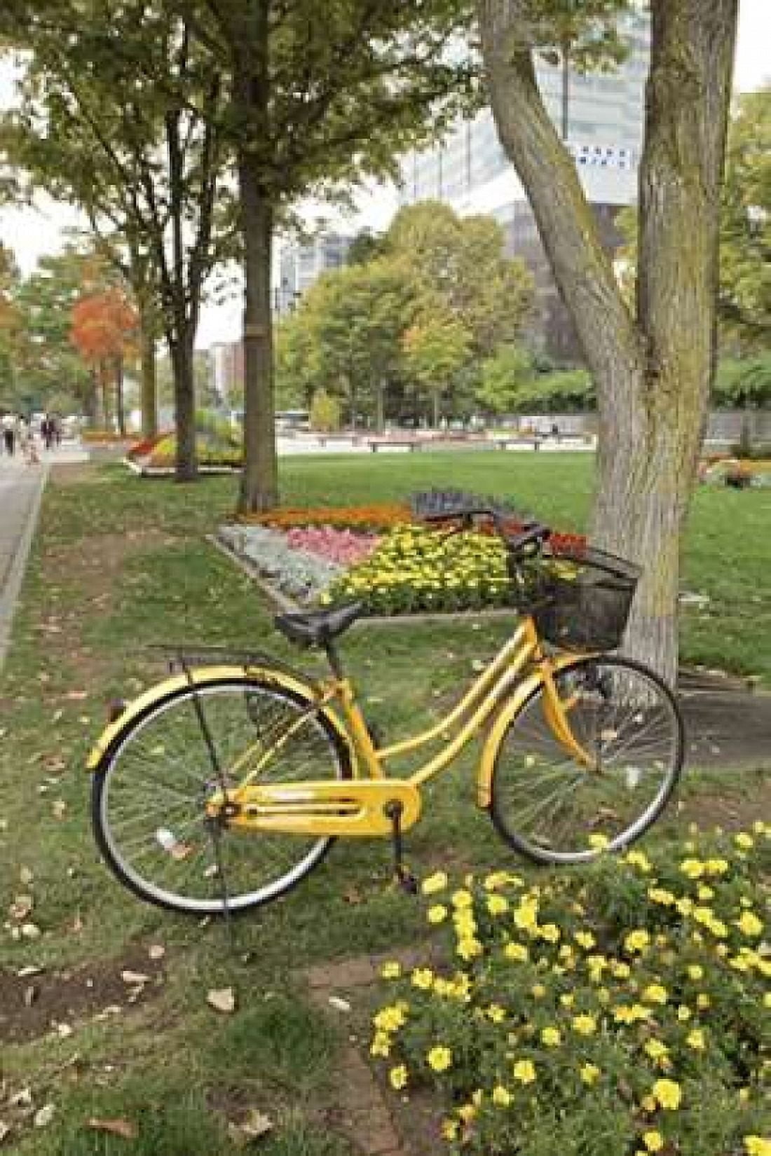 Japan Bicycle - 2 Canvas Art - Alan Blaustein (24 x 36)