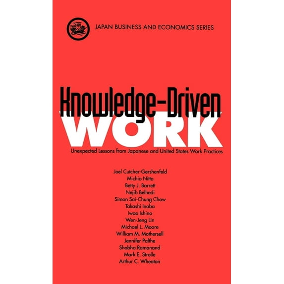 Japan Business and Economics Knowledge-Driven Work, (Hardcover)