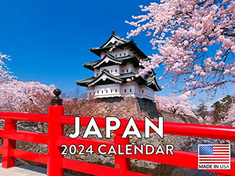 Japan Calendar 2024 Japanese Calendar Japan Gifts
