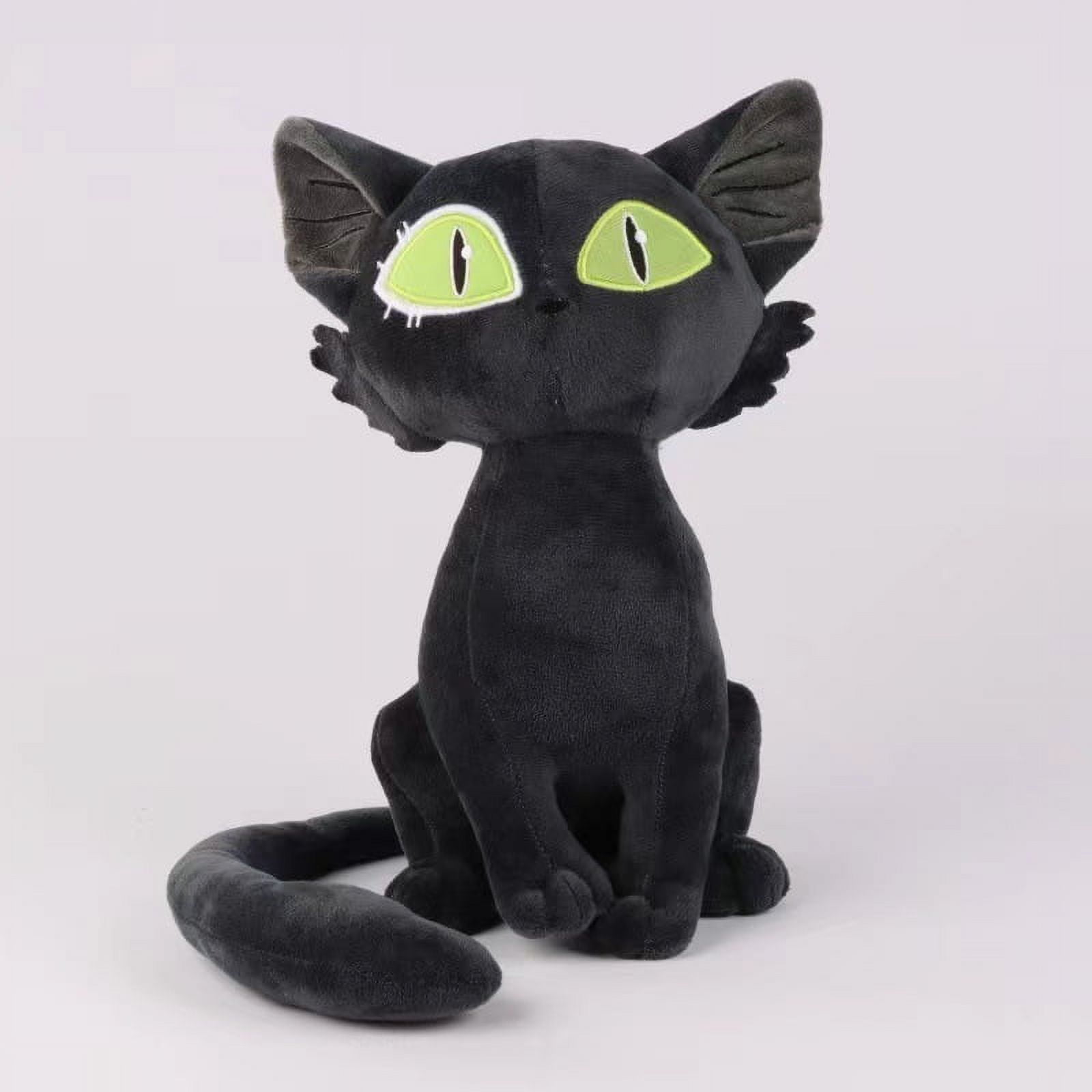 Japan Cartoon 28cm SuzumePlush Doll Cat Daijin SadaijinBlack White