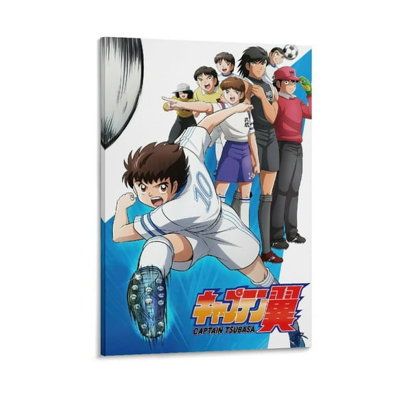 Japan About Children Tournament Anime Captain Tsubasa Poster Posters Wall Art Painting Canvas Gift Living Room Prints Bedroom Decor Poster Artworks 24x36inch(60x90cm)
