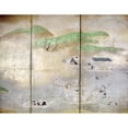 thumbnail image 1 of Japan Cormorant Fishing. Nnobles Use Tethered Cormorants To Catch Fish. Screen Painting 17Th Century. Print by, 1 of 3
