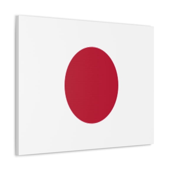 Japan Country Flag Canvas Vibrant Wall Art Unframed Home Decor