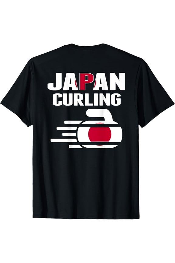 Japan Curling Team Fans Jersey Japanese Winter Sports Lovers T-Shirt