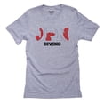 thumbnail image 1 of Japan Diving - Olympic Games - Rio - Flag Men's Grey T-Shirt, 1 of 2