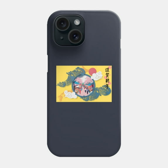 Japan Festival Night Lantern Aesthetic Protective Cover for iPhone 11–17 Pro Max
