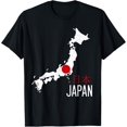 thumbnail image 1 of Japan Flag Japanese Map Souvenir Japanese Family Kids T-Shirt, 1 of 4