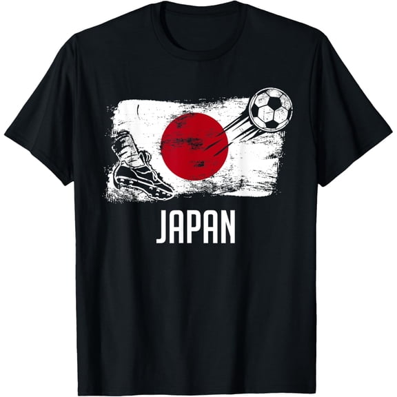 Japan Flag Jersey Japanese Soccer Team Japanese T-Shirt