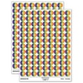 thumbnail image 1 of Japan Flag 200+ Round Stickers - Rainbow - Matte Finish - 0.50" Size, 1 of 3
