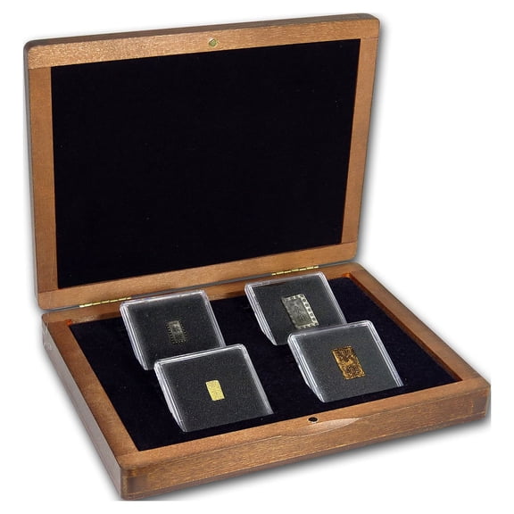 Japan Gold & Silver Money of the Samurai 4 Coin Presentation Set