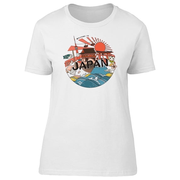 Japan In Circle Tee Men's -Image by Shutterstock