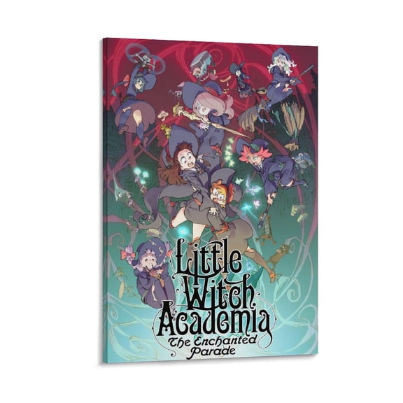 Japan Little Witch Academia Anime Art Poster 1 Poster Cool Artworks Painting Wall Art Canvas Prints Hanging Picture Home Decor Posters Gift 12x18inch(30x45cm)