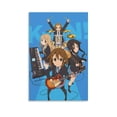 thumbnail image 1 of Japan Music Manga Series K-On! Characters Cute Anime Poster Posters Art Print Wall Photo Paint Poster Hanging Picture Family Bedroom Decor Gift 16x24inch(40x60cm), 1 of 6