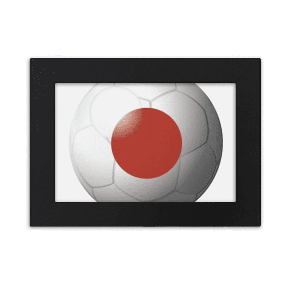 Japan National Flag Soccer Football Desktop Photo Frame Ornaments Picture Art Painting