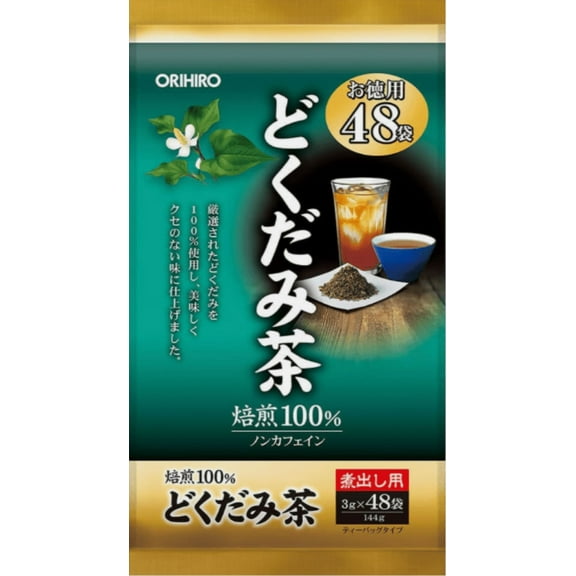 Japan Orihiro Houttuynia Dokudami Tea bag 48 bags Fish mint