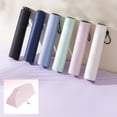 thumbnail image 1 of Japan Pencil Umbrella, Ultra Light Mini Travel Umbrella with UPF 50+ Sun Protection Compact Folding Pocket Parasol for Rain Shin Portable for Handbag Backpack Commute Beach Blue, 1 of 9