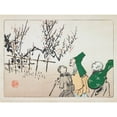 thumbnail image 1 of Japan Plum Blossoms C1877 Shibata Zeshin Extra Large XL Wall Art Poster Print, 1 of 3