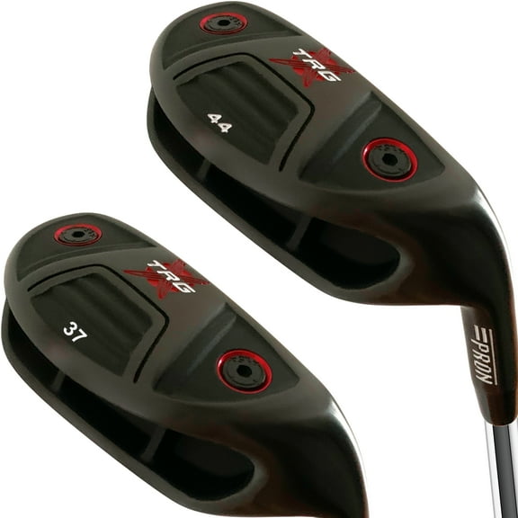 Japan Pron USGA R A Rules Adjustable Chipper Mens Golf Club with Cover,TRV22 Model,CNC Full Milled Face,Black Oil Finish,37 and 44 Degree Set ,2 Bounce