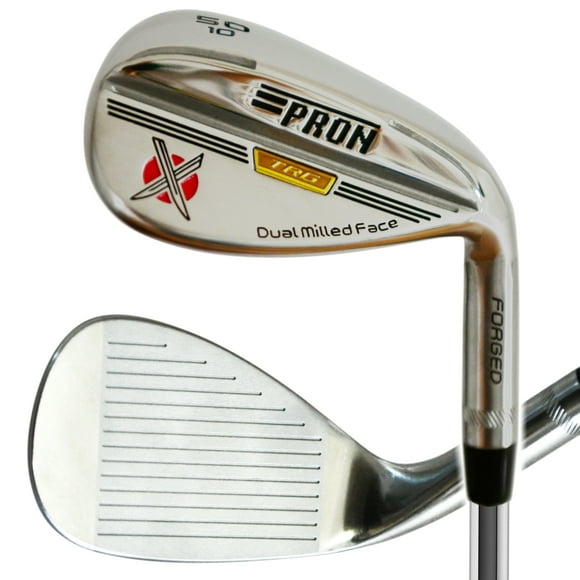 Japan Pron Wedge Single Golf Club,TRG Model,Chrome Finish,50 Degree,8 Bounce,Sand,Steel Shaft