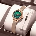 thumbnail image 1 of Japan Quartz Movement High Quality LANGLISHI Women Stainless Steel Mesh Rose Gold Waterproof Ladies Watch Simple Watches, 1 of 1