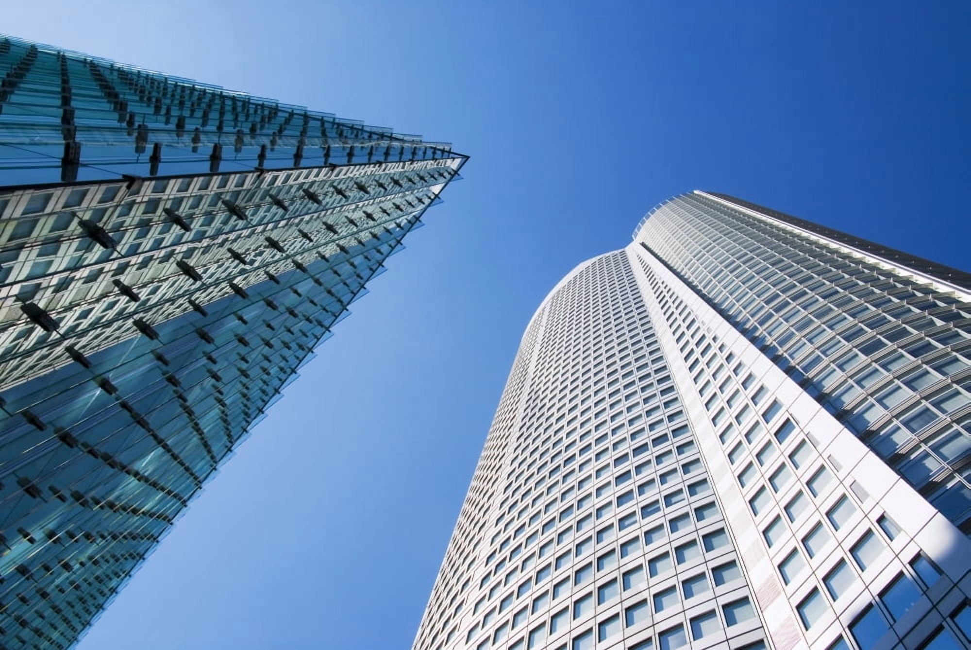 Japan Roppongi Hills Tokyo Upward View Of Mori Tower Canvas Art - Bill Brennan Design Pics (17 x 11)