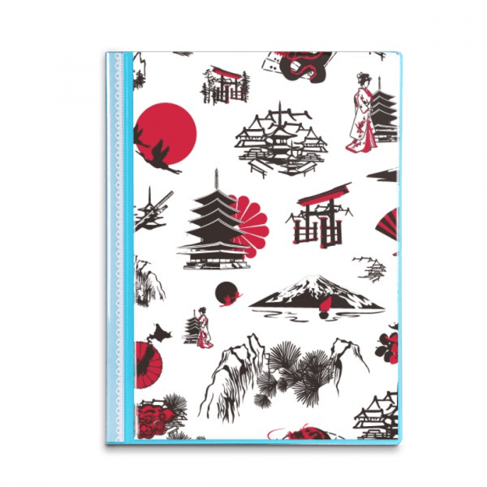 Japan Japanese Style Kimono Girl Book Sheet Protectors