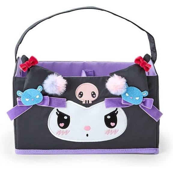 Japan Sanrio Original Cosmetic Box - Kuromi : Romantic Room