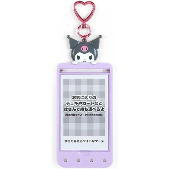 Japan Sanrio Original Custom Card Case - Kuromi / Maipachirun - NEW