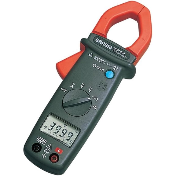 Japan Sanwa DCM400 AC Clamp Meters Low Cost & DMM Functions SANWA (DCM400)$$Electrical