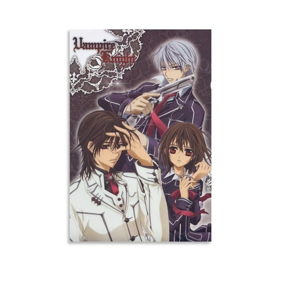 Japan Sci-Fi Fantasy Manga Series Vampire Knight Anime Poster Room Aesthetic Poster Print Art Wall Painting Canvas Posters Gifts Modern Bedroom Decor 24x36inch(60x90cm)