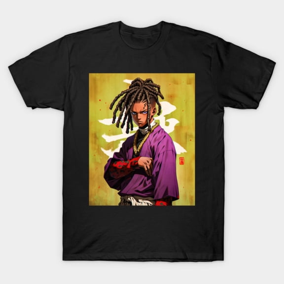 Japan Style 0001 Tokyo Alternative Streetwear Kanji Calligraphy Unisex T-Shirt, up to size 3XL.