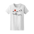 thumbnail image 1 of Japan Sumi-e Art Man With Boat Tee Men's -Image by Shutterstock, 1 of 2