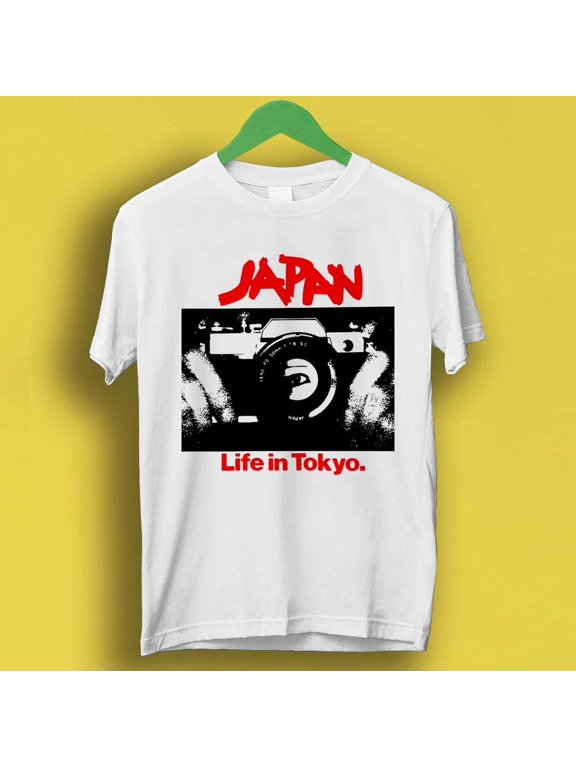 Japan Sylvian Life In Tokyo 80s Music Synth Pop New Wave Gift Tee T Shirt P1564