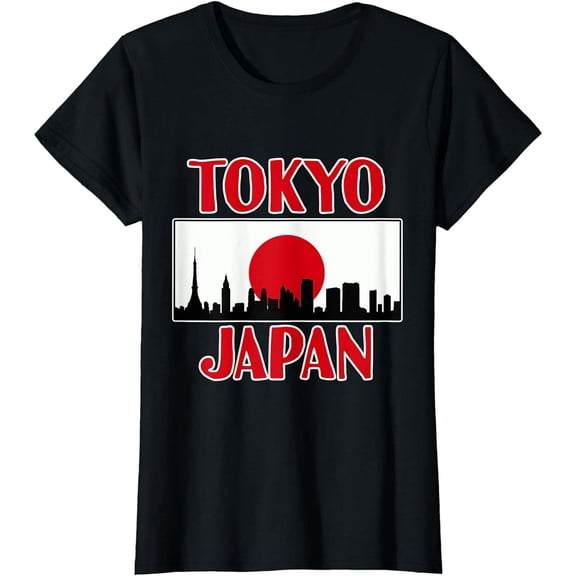 Japan Tokyo Design for Men and Women - Tokyo Skyline T-Shirt