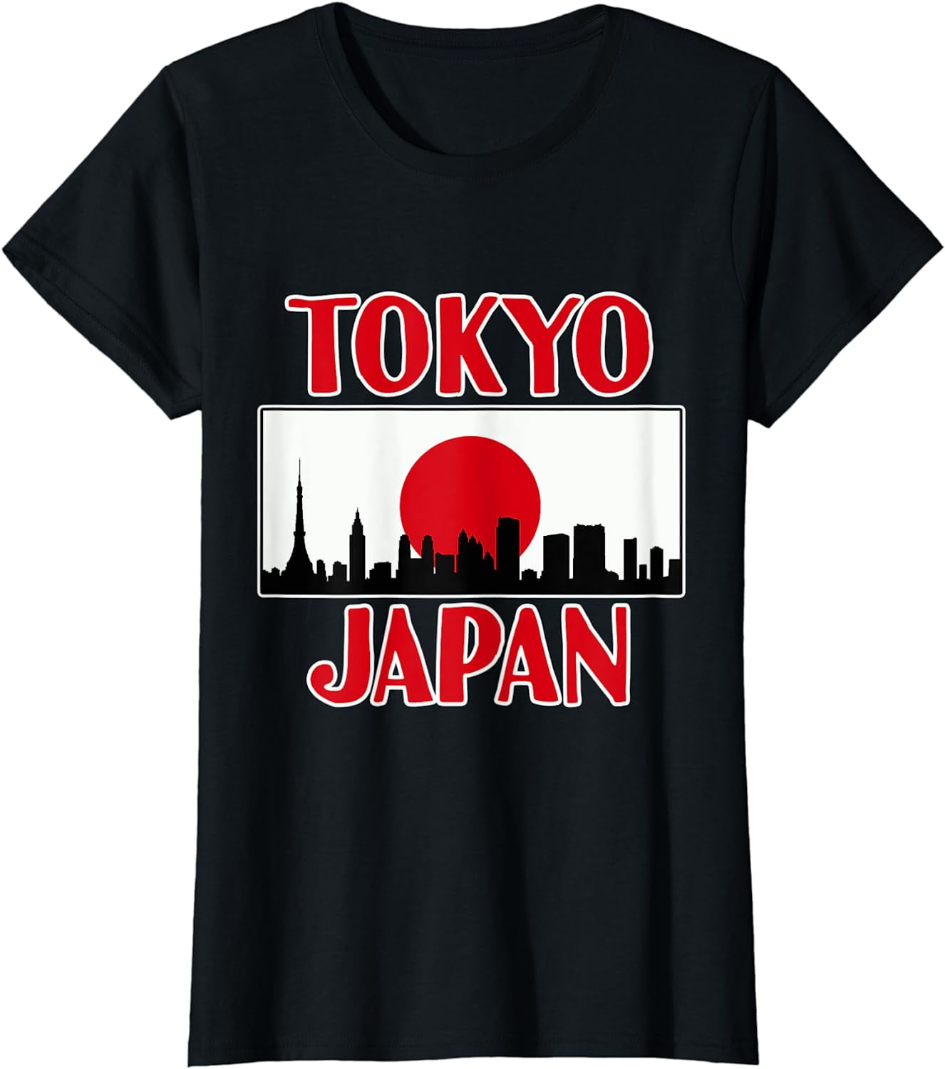 Tokyo Print Short Sleeve Regular T-Shirt