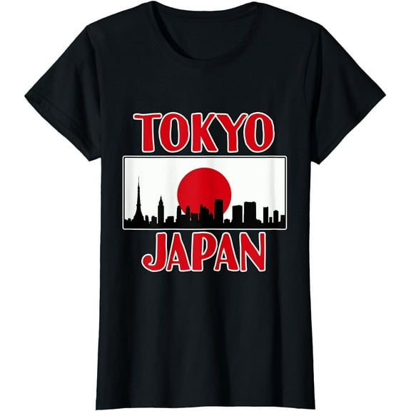 Japan Tokyo Design for Men and Women - Tokyo Skyline T-Shirt