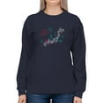 thumbnail image 1 of Japan Tourism Map Illustration Sweatshirt Women -Image by Shutterstock, Female Medium, 1 of 4