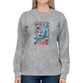 thumbnail image 1 of Japan Tourist Map Sweatshirt Women -Image by Shutterstock, Female Small, 1 of 4